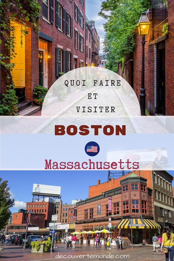 Quoi faire à Boston et visiter le temps d'un week-end. Avec cet article, vous saurez que faire, voir et visiter à Boston aux USA pendant 3 jours. #boston #usa #etatsunis #roadtrip #voyage #citytrip