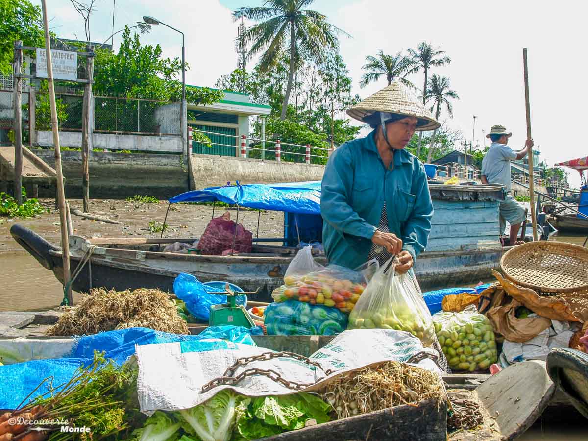 marché flottant vietnam delta