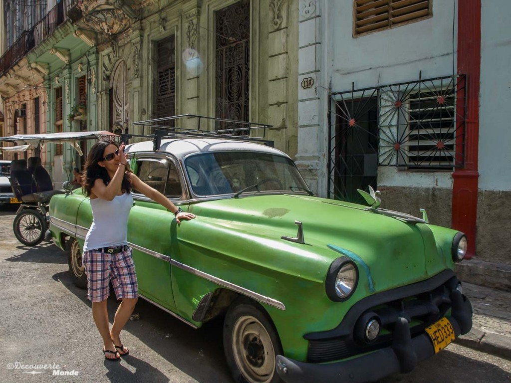 La Havane voiture cubaine