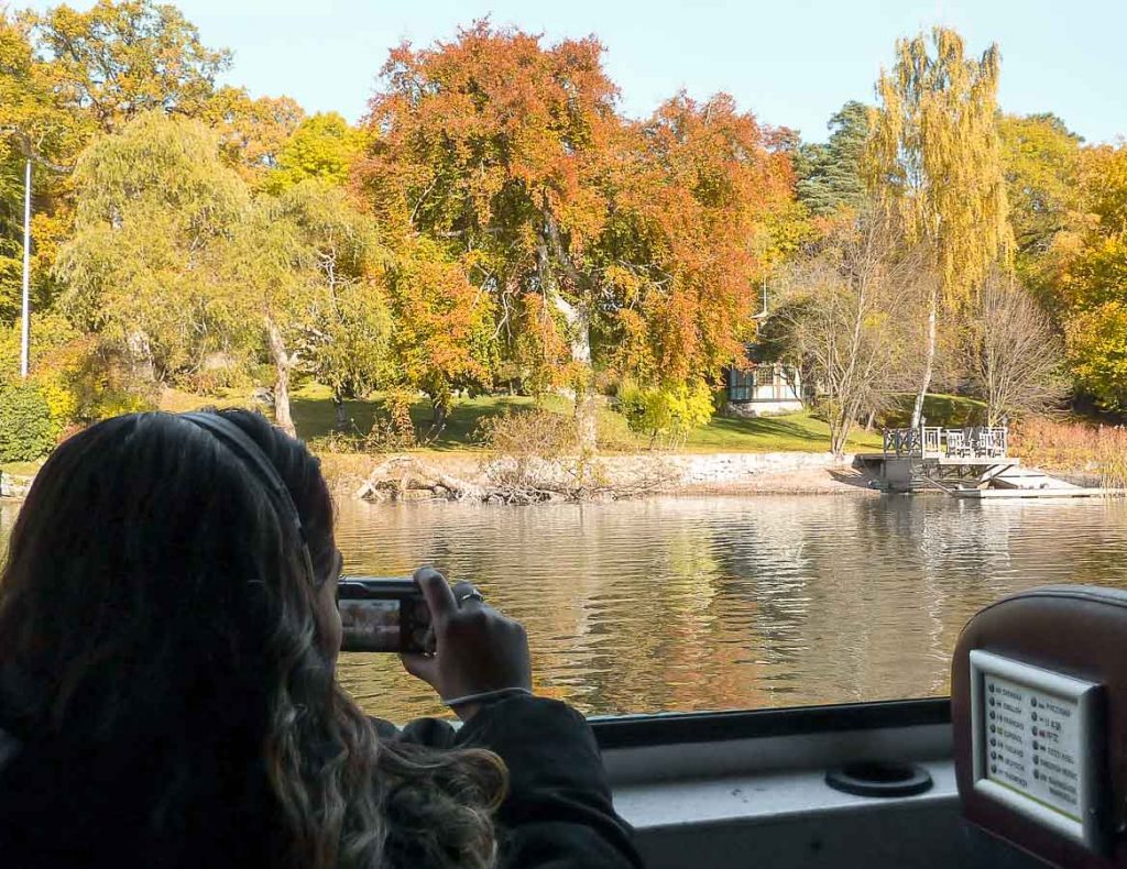 Croisière sur le Canal Royal à Stockholm dans mon article Visiter Stockholm : Que faire à Stockholm en 10 coups de coeur #suede #stockholm #europe #voyage #scandinavie #citytrip