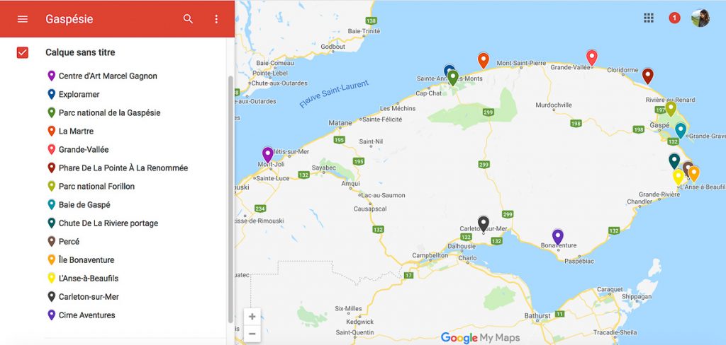 Itinéraire de mon road trip du tour de la Gaspésie dans mon article Gaspésie en 10 jours : Itinéraire de mon tour de la Gaspésie en road trip #gaspesie #quebec #canada #voyage #quebecoriginal #explorecanada #roadtrip