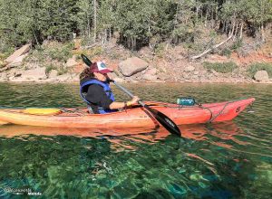 La rivière Bonaventure en kayak dans mon article Gaspésie en 10 jours : Itinéraire de mon tour de la Gaspésie en road trip #gaspesie #quebec #canada #voyage #quebecoriginal #explorecanada #riviere #bonaventure