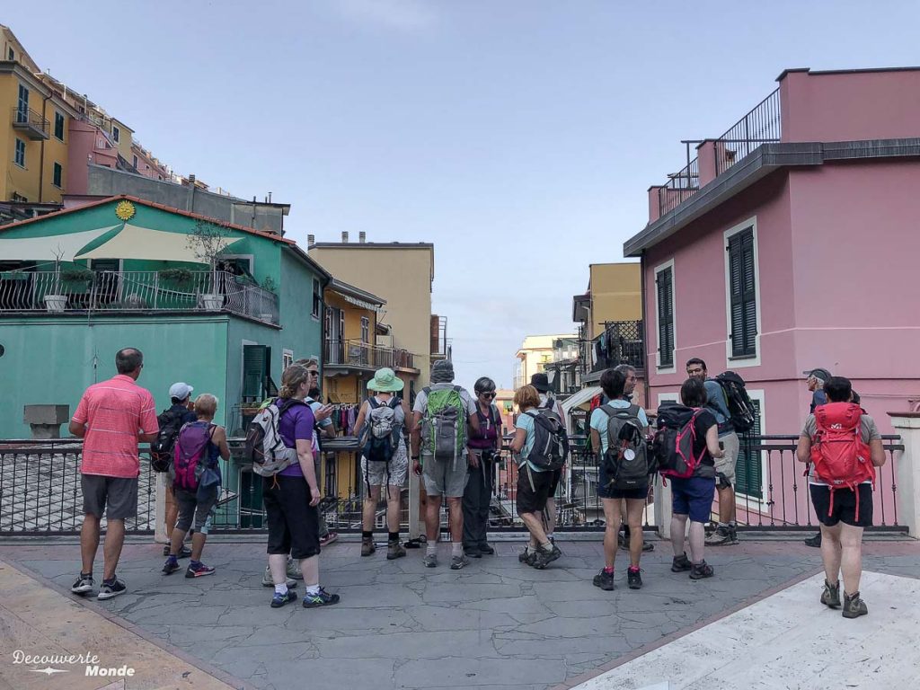 Notre groupe de randonnée aux Cinque Terre en Italie dans mon article Cinque Terre en randonnée : Mon 5 jours de trek aux Cinque Terre #cinqueterre #italie #ligurie #alliberttrekking #randonnee #trek #parcnational