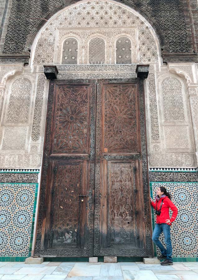 Medersa Bou Inania à Fès dans notre article Visiter Fès au Maroc : Découverte de sa vieille-ville, la Médina de Fès #fes #maroc #medina #voyage #maghreb #unesco