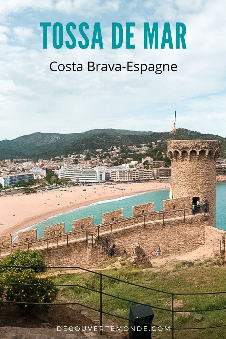 Visiter Tossa de Mar sur la Costa Brava en Catalogne en Espagne #tossademar #costabrava #espagne #catalogne #europe #voyage