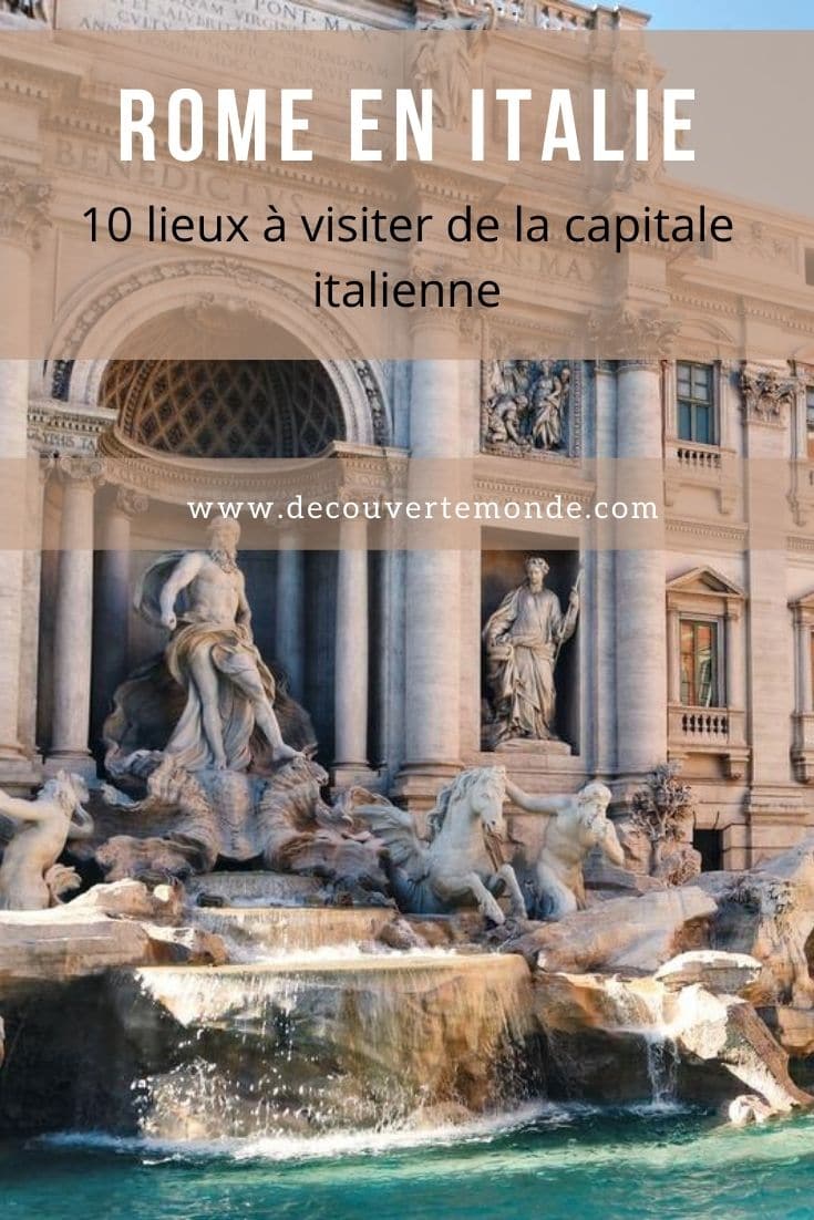 Visiter Rome en 3 jours : que faire à Rome lors d'un week-end en 10 incontournables | que faire à Rome | que voir à Rome | visiter Rome en 3 jours | visiter Rome en Italie | week-end à Rome | incontournables de Rome #rome #italie #europe #voyage #citytrip